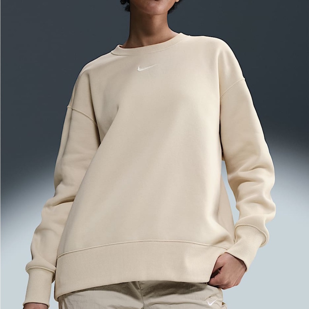 Nike Oversized Crew-Neck Sweater